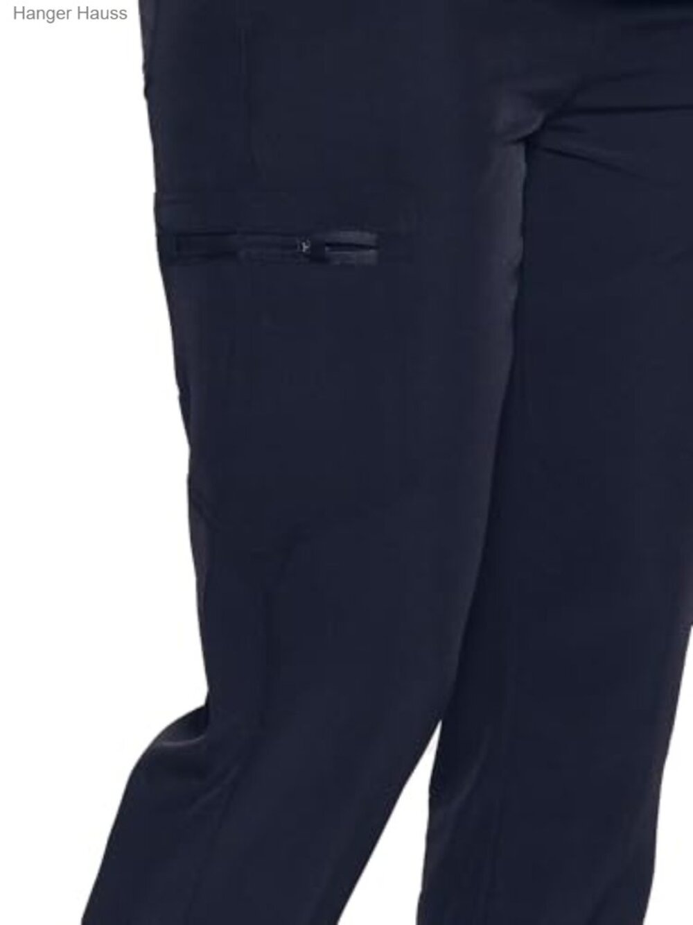 Soft Stretch Scrub Pants with 5 Pockets, Slim Fit Jogger Style - Picture 5 of 6